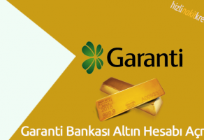 Garanti Bankası Altın Hesabı Açma