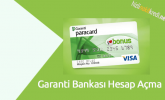 Garanti Bankası Hesap Açma