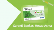 Garanti Bankası Hesap Açma