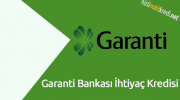 Garanti Bankası İhtiyaç Kredisi