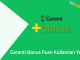 Garanti Bonus Puan Kullanılan Yerler