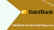 Vakıfbank Anında Kredi Başvurusu